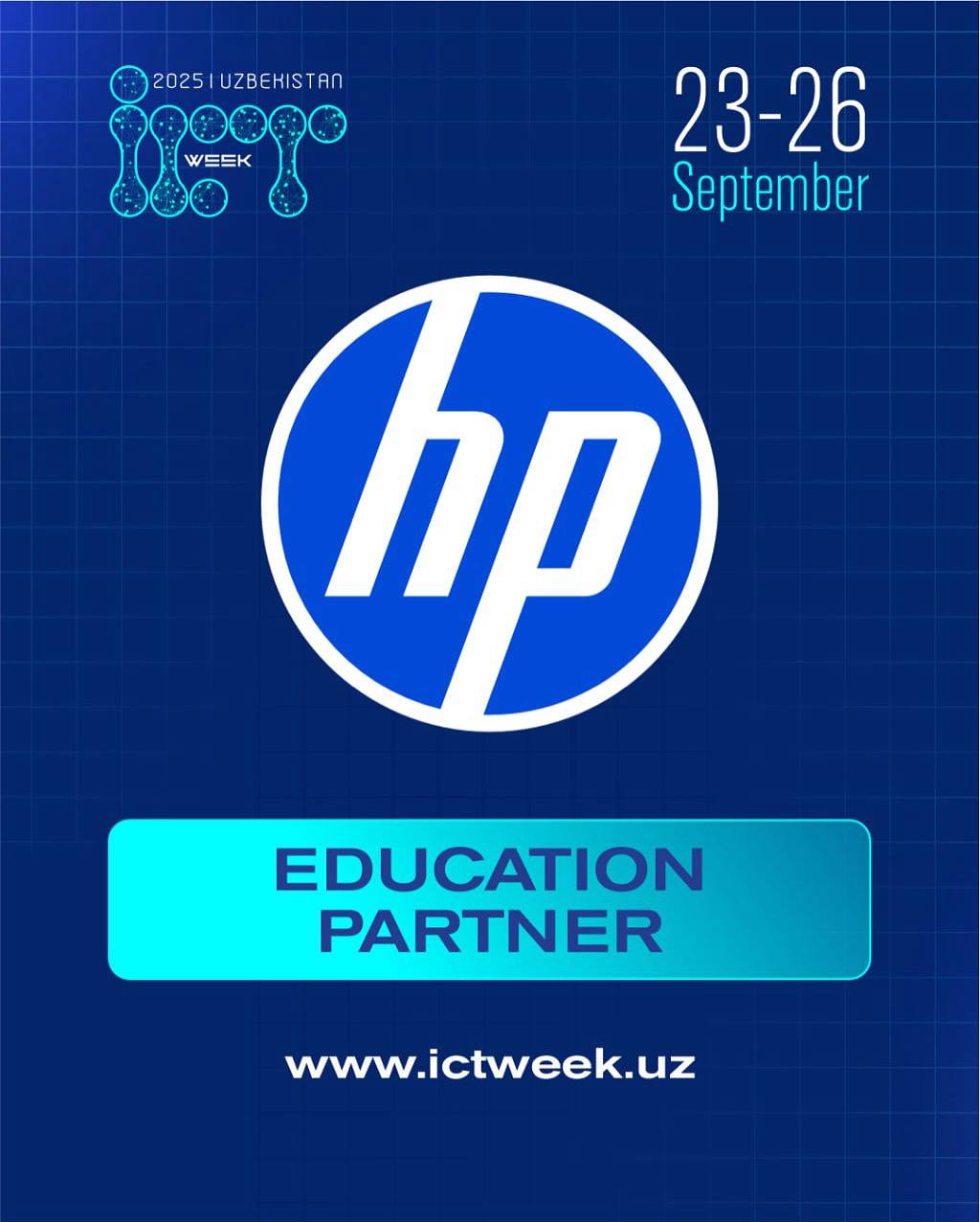 HP — ICT Week Uzbekistan 2025’ning Ta’lim Hamkori sifatida ishtirok etadi