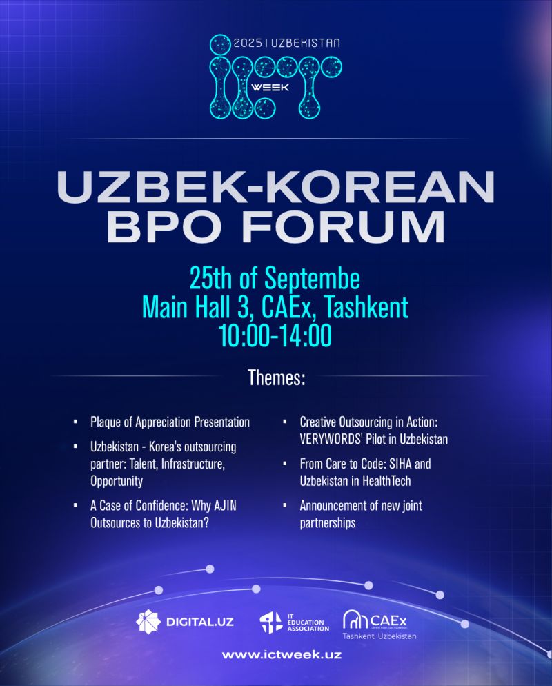 O‘zbekiston-Koreya BPO Forumi