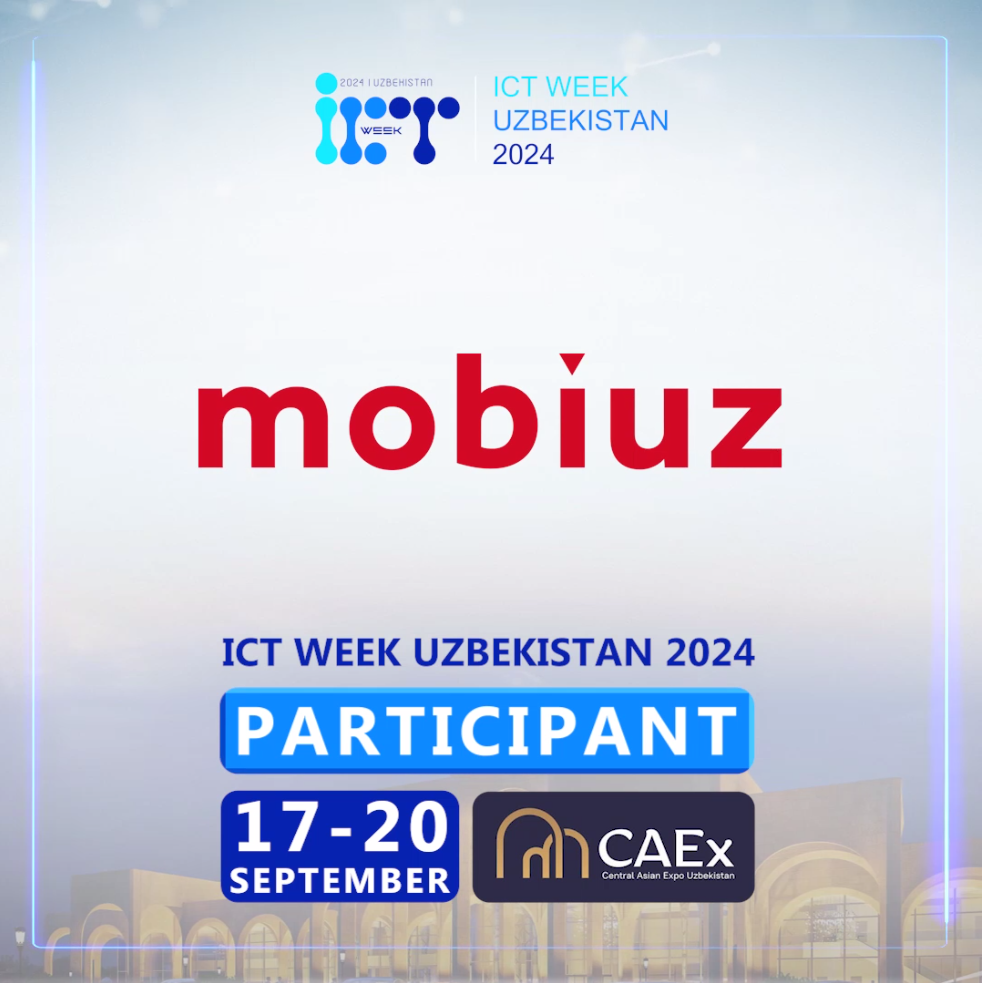 Mobiuz ICTWEEK 2024 haftaligida yangi texnologik yechimlarni taqdim etadi!