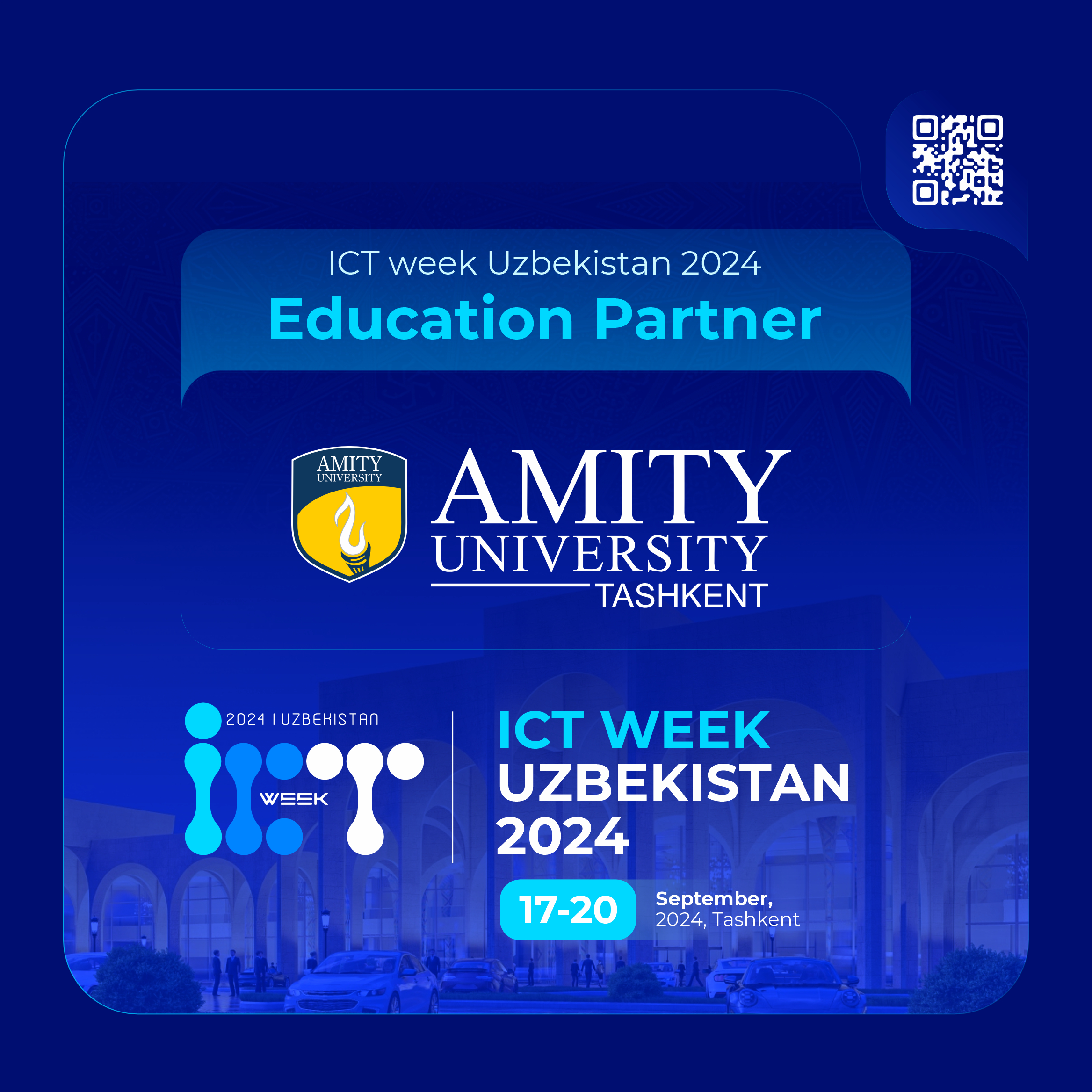 Amity University - Education Partner of ICTWEEK UZBEKISTAN 2024!