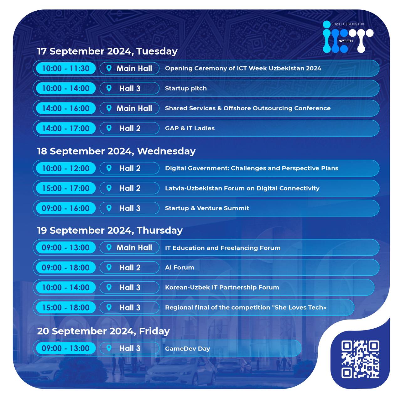 What interesting events await guests at ICTWEEK UZBEKISTAN 2024